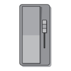 DiodeLED SWITCHEX+ R1 Faceplate Only - Gray