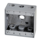 Westgate Two-Gang Weatherproof Box - 1/2