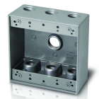 Westgate Two-Gang Weatherproof Box - 1/2