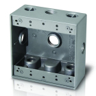Westgate Two-Gang Weatherproof Box - 1/2