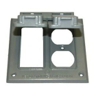 Westgate Two-Gang 1 Duplex & 1 GFCI Receptacle Cover
