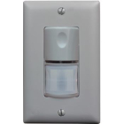 Wattstopper Wall Switch Sensor - PIR - Auto On - 120-277V - Gray