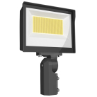 RAB X17 LED Flood Light - Slipfitter Mount - Photocell - 70 | 100 | 140W - CCT Selectable - 480V - Bronze