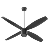 Oxygen Lighting Samaran 60" Smart Ceiling Fan - 120V - Black