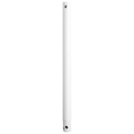 Oxygen Lighting 12" Fan Downrod - White