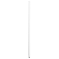 Oxygen Lighting 24" Fan Downrod - White