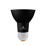 Green Creative 6.5W Refine Series LED PAR20 - Dimmable - 40° - 3000K - 580 Lumens - 120V - Black