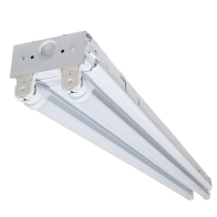 TechBrite 48" 2 Lamp LED T8 Strip Fixture - 4000K - 5,000 Lumens - 120-277V