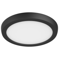SATCO|NUVO Blink Pro LED Surface Mount - 11W - 7" Round - CCT Selectable - Black - 120V