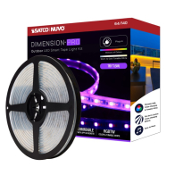 SATCO|NUVO DIMENSION PRO 16 ' Plug-In Outdoor LED Smart Tape Light Kit