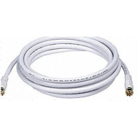 SATCO|NUVO Whip Connector - 5.5FT - IP68 Rated - Supply Line Voltage - White