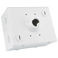 SATCO|NUVO 3/8" to 3/4" Pendant Adapter - White Finish - For use with Gen 2 and CCT & Wattage Selectable UFO LED High Bay Fixtures
