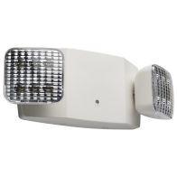 SATCO|NUVO LED Emergency Light - 90min Ni-Cad backup - 120/277V - Dual Head - Universal Mounting - Remote Compatible