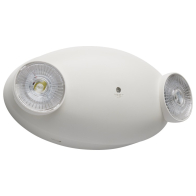 SATCO|NUVO LED Emergency Light - Dual Head - 120/277V - White - Remote Compatible