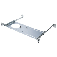 SATCO|NUVO New Construction Mounting Plate with Hanger Bars for 4" Recessed Downlights - Up to 4.25" hole diameter