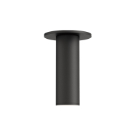 Maxim Lighting Calibro LED Outdoor Cylinder Flush Mount - 7.5" - 3000K - 120-277V - Black