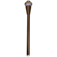 Westgate AA 22" LED Path Light Stem - Push Button - 5W - RGBW - 200 Lumens - 12-24V - Oil Rubbed Bronze