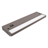 American Lighting 12" Complete 2 LED Under Cabinet Light - 4W - 3000K - Dark Bronze