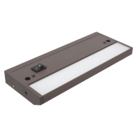 American Lighting 8" Complete 2 LED Under Cabinet Light - 3W - 3000K - Dark Bronze