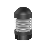 Westgate BOL G2 LED Bollard Head - Dome Top - 14 | 19 | 24W - CCT Selectable - 120-277V - Black