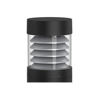 Westgate BOL G2 LED Bollard Head - Flat Top - 14 | 19 | 24W - CCT Selectable - 120-277V - Black