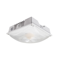 Sylvania LEDVANCE Dual Selectable LED Canopy Light - Garage Distribution - CCT Selectable - 120-277V - White