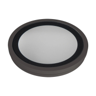 RAB 6" Frosted Lens for CD34 Cylinders - Bronze