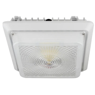 Westgate CGL LED Canopy Light - 55W - 5000K - 7,100 Lumens - 120-277V - White