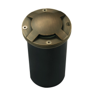 Corona Lighting 5W LED Well Light - 2700K - 450 Lumens - 12V - Antique Bronze