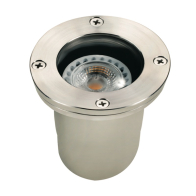 Corona Lighting 5W LED Well Light - 2700K - 450 Lumens - 60 Degrees - 12V - Silver