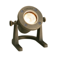 Corona Lighting 5W LED Underwater Light - 2700K - 350 Lumens - 45 Degrees - 12V - Antique Bronze