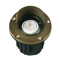 Corona Lighting 5W LED Adjustable Well Light - 2700K - 450 Lumens - 60 Degrees - 12V - Antique Bronze