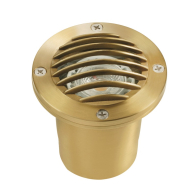Corona Lighting 5W LED Well Light - 2700K - 350 Lumens - 60 Degrees - 12V - Natural Brass