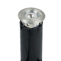 Corona Lighting 5W LED Well Light - 2700K - 350 Lumens - 45 Degrees - 12V - Stainless Steel
