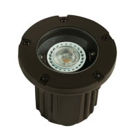 Corona Lighting 5W LED Adjustable Well Light - 2700K - 350 Lumens - 60 Degrees - 12V - Bronze