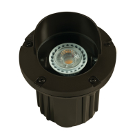 Corona Lighting 5W LED Adjustable Well Light - 2700K - 450 Lumens - 15 Degrees - 12V - Bronze
