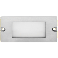 Corona Lighting LED Step Light - 2.5W - 3000K - 250 Lumens - 12V - Silver Plated