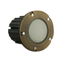 Corona Lighting 5W LED Step Light - 2700K - 350 Lumens - 12V - Antique Bronze