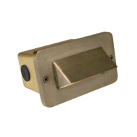 Corona Lighting 2W LED Step Light - 2700K - 200 Lumens - 12V - Antique Bronze