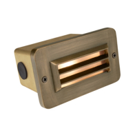 Corona Lighting 2W LED Step Light - 2700K - 200 Lumens - 12V - Antique Bronze