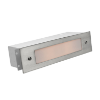 Corona Lighting 2W LED Step Light - 2700K - 200 Lumens - 12V - Silver
