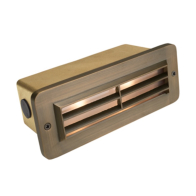 Corona Lighting 2W LED Step Light - 2700K - 200 Lumens - 12V - Antique Bronze