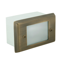 Corona Lighting 2.5W LED Step Light - 3000K - 250 Lumens - 12V - Antique Bronze