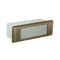 Corona Lighting 2.5W LED Step Light - 2700K - 240 Lumens - 12V - Antique Bronze