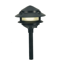 Corona Lighting 2W 4.75" LED Pathway Light - 3000K - 210 Lumens - 12V - Black