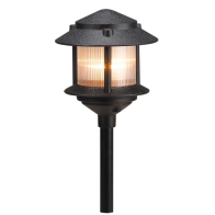 Corona Lighting 2W 6.5" LED Pathway Light - 3000K - 210 Lumens - 12V - Black