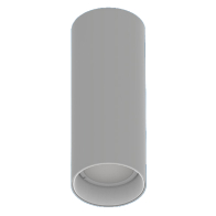 SLG CLS G1 3" LED Cylinder Light - 5 | 10 | 15W - CCT Selectable - 120-277V - Silver Gray