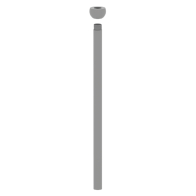 SLG CLS Cylinder 12" Stem for Pendant Mount - Silver Gray