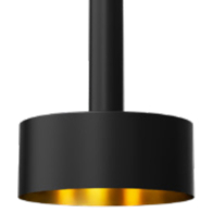 Westgate CMC2 12" Pan Shade - Black / Gold