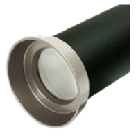 Westgate 2" Ceiling Mount Cylinder Trim - Wide-Mouth - Brushed Nickel